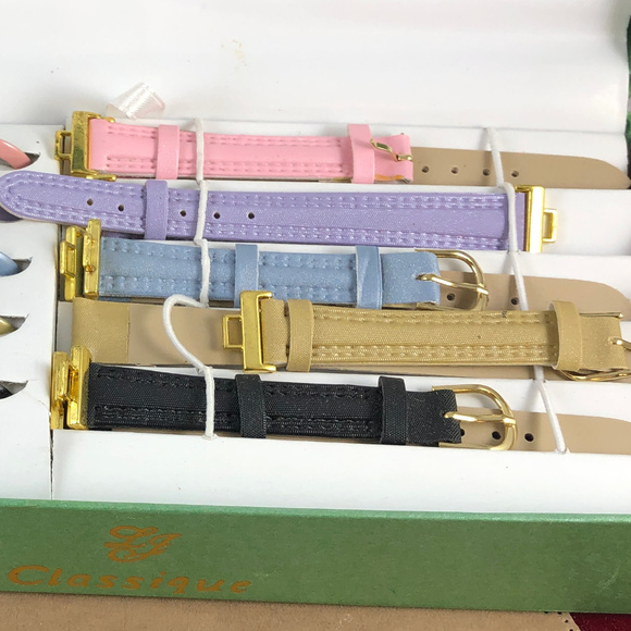 Great First Watch Classique Watch Set with Color Bezels and Straps - Picture 4 of 5